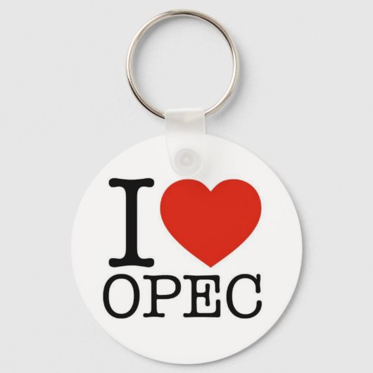 I Love OPEC Sleutelhanger (Voorkant)