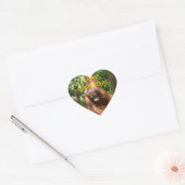 I Love Orangutans Hart Sticker (Envelop)