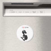 I Love Orcas Magnet (In Situ (Lave-vaisselle))