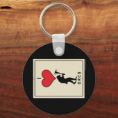 I Love Orcs Sleutelhanger (Voorkant)