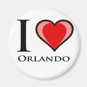I Love Orlando Magneet