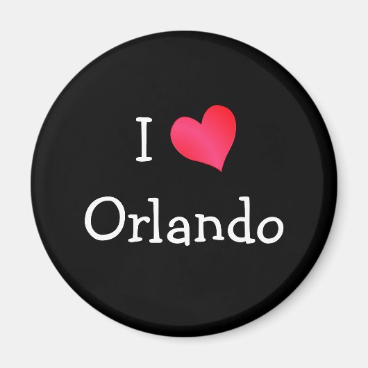 I Love Orlando Magneet (Voorkant)