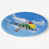 I Love Orlando Papieren Bordje (Gekanteld)