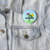 I Love Orlando Ronde Button 5,7 Cm (In situ)