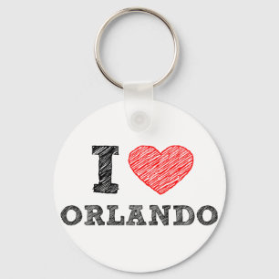 I-Love-Orlando Sleutelhanger