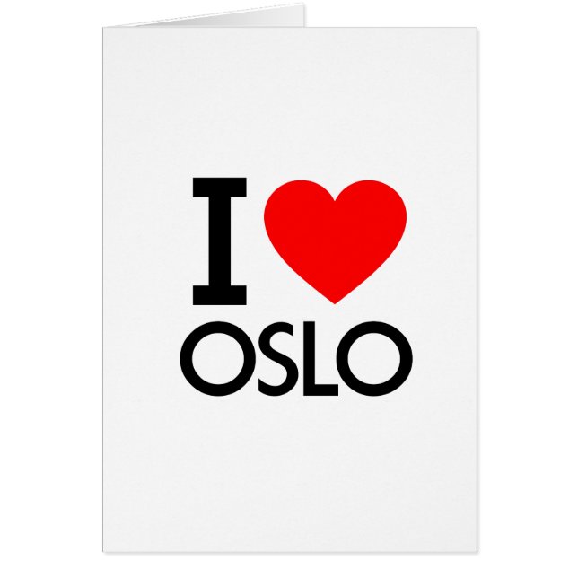 I Love Oslo (Devant)