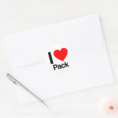 i love pack ronde sticker (Envelop)