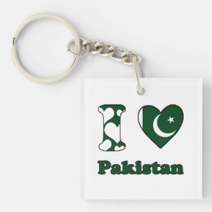 I love Pakistan Sleutelhanger