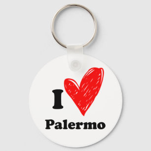 I Love Palermo Sleutelhanger