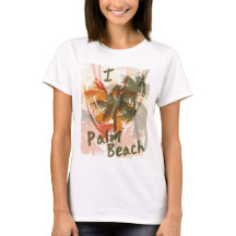 I Love Palm Beach Fun Shirt