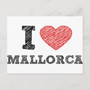 I Love Palma de Mallorca Briefkaart