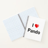 I love Pando Notitieboek (Binnen)