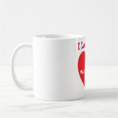 I Love PaPa - Red Valentine's Day - Coffee Mug (Gauche)