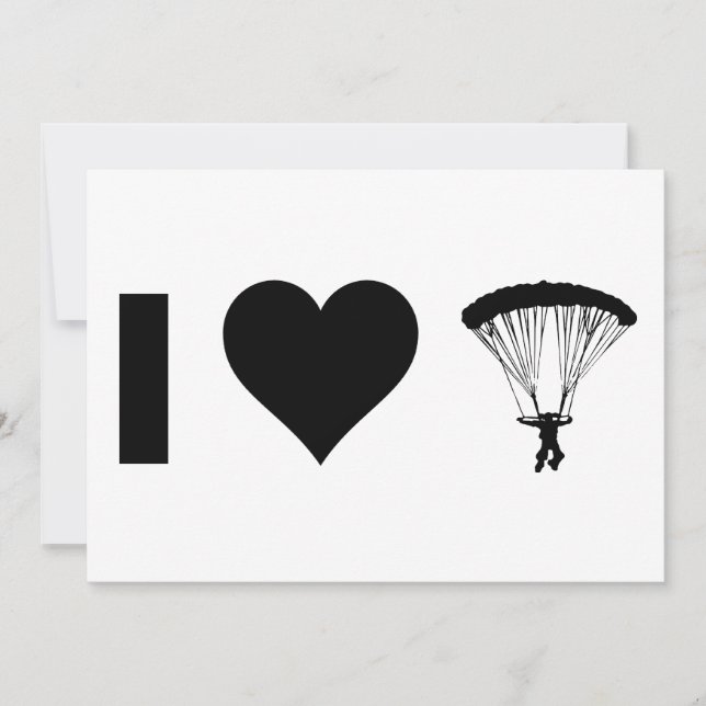 I Love Parachuting (Voorkant)
