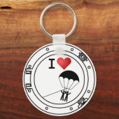 I Love Parasailing Sleutelhanger (Voorkant)