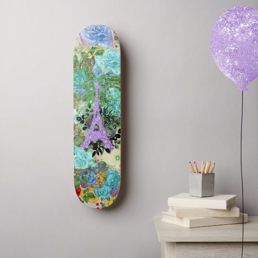 I Love Paris 2 Skateboard