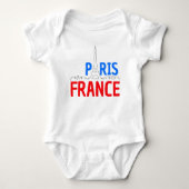 I love paris, Eiffel, Hallo Romper (Voorkant)