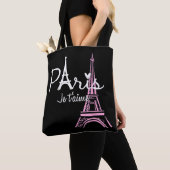 I Love Paris Eiffel Tower France Draagtas (Dichtbij)