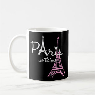 I Love Paris Eiffel Tower France Koffiemok