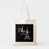 I Love Paris Eiffel Tower France Tote Bag (Voorkant)