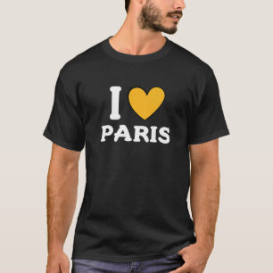 I Love Paris France T-shirt