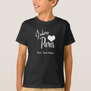 I Love Paris - J'adore Paris style T-shirt
