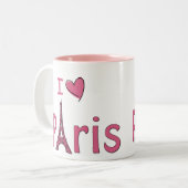 I Love Paris Mug (Devant gauche)