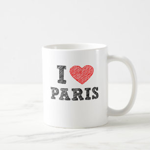 I Love Paris Sketch Koffiemok