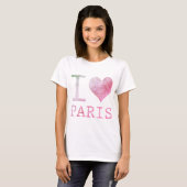 I Love Paris T shirt (Voorkant volledig)