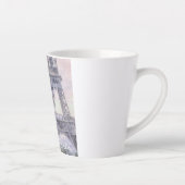 I Love Paris Tour Eiffel Latte Mug (Droite)