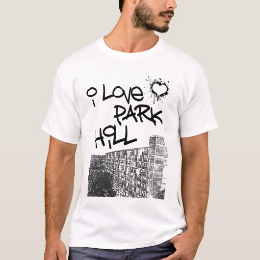 I Love Park Hill T-shirt (Voorkant)