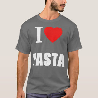 I Love Pasta Lovers of Italy Cooking Cuisine Res T-shirt
