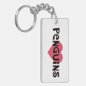 I Love Penguins Sleutelhanger (Voorkant Links)
