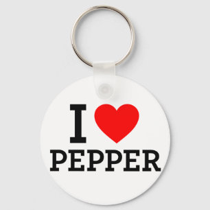 I Love Pepper Sleutelhanger
