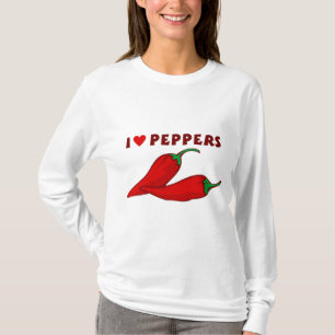 I Love Peppers T-shirt
