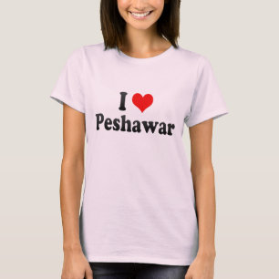 I Love Peshawar, Pakistan T-shirt
