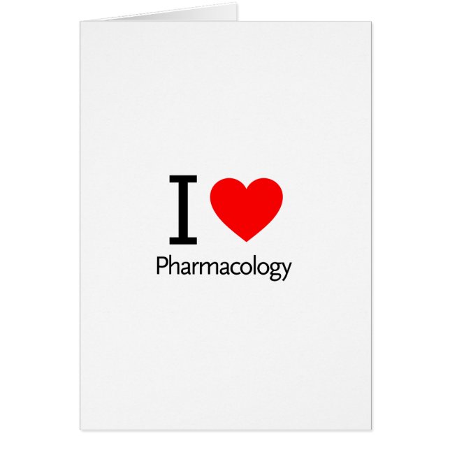 I Love Pharmacology (Voorkant)