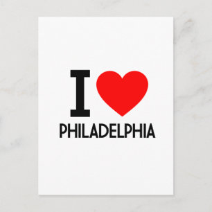 I Love Philadelphia Briefkaart