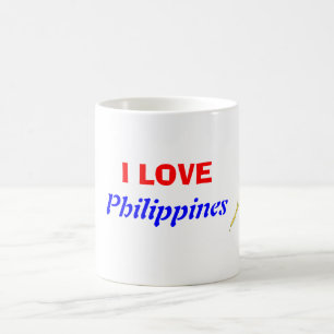 I Love Philippines Coffee Mok