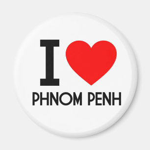 I Love Phnom Penh Magneet