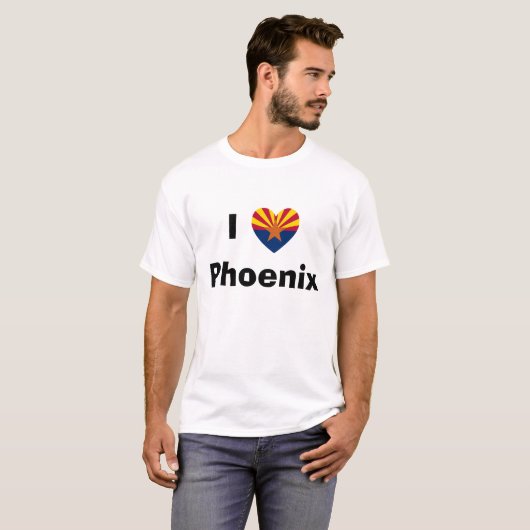 I Love Phoenix T-shirt (Voorkant volledig)