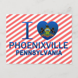 I Love Phoenixville, PA Briefkaart