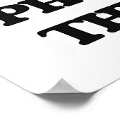 I Love Physical Therapy Poster (Hoek)