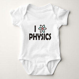 I Love Physics Romper
