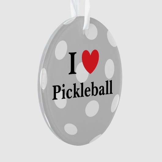 "I Love Pickleball" (devant)