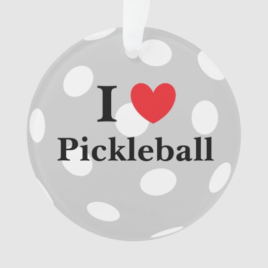"I Love Pickleball" (devant)