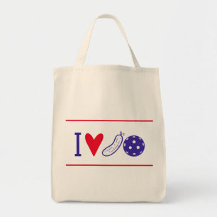 I Love Pickleball Sac fourre-tout