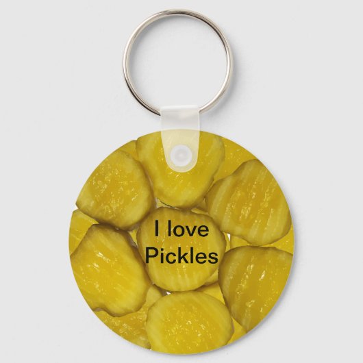 I Love Pickles Sleutelhangers (Voorkant)