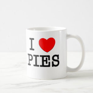 I Love PIES ( food ) Koffiemok