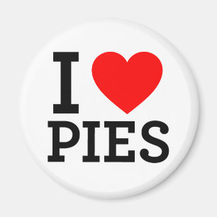 I Love Pies Magneet